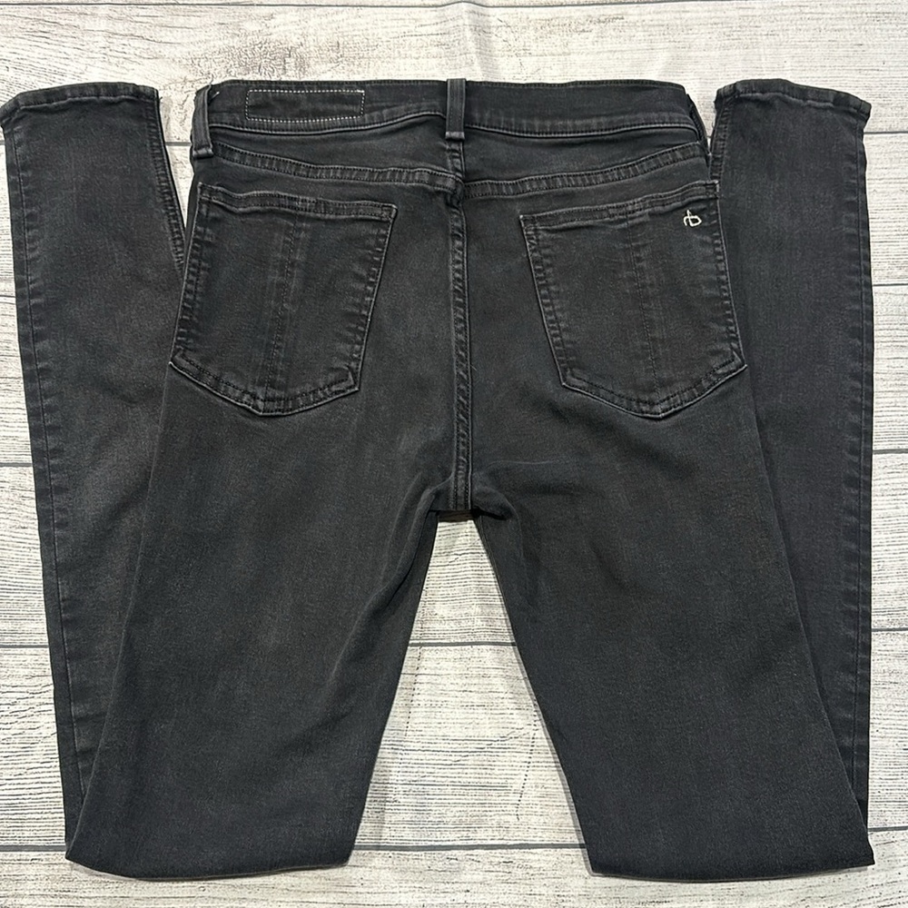 Women’s Rag & Bone High Rise Skinny Jeans size 28 black